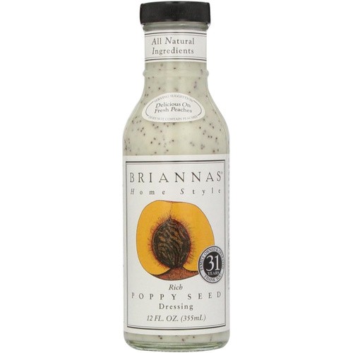 BRIANNAS POPPYSED DRS 12 OZ