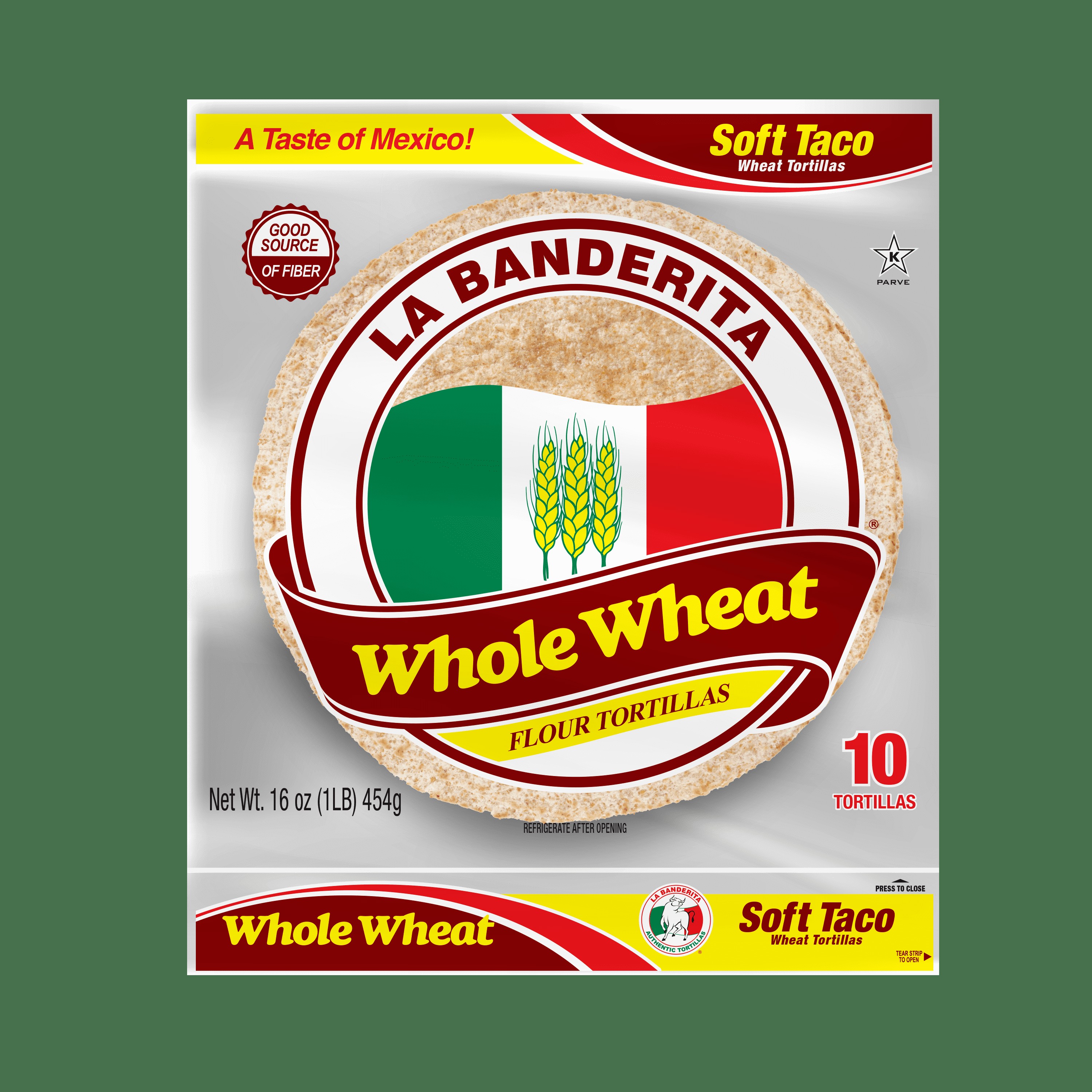 La Banderita Flour Tortillas 16 OZ
