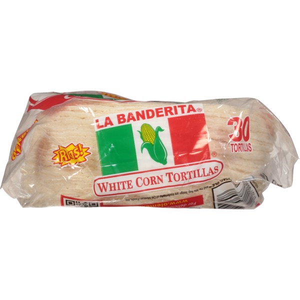 LA BANDERITA WHITE CORN TORTIL 27.5 OZ