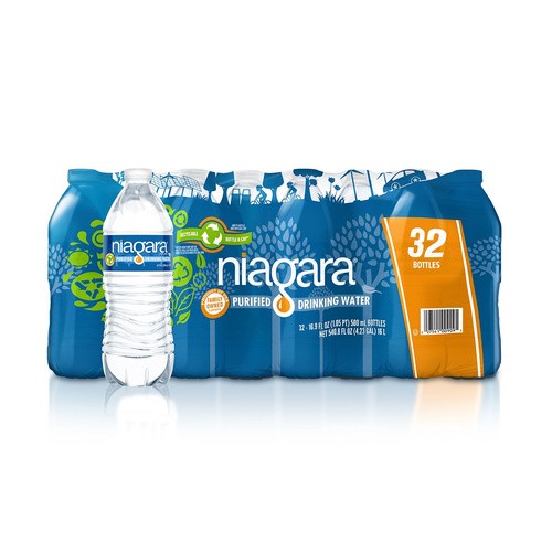 NIAGARA PURIFIED WATER 32 PACK 32 PACK