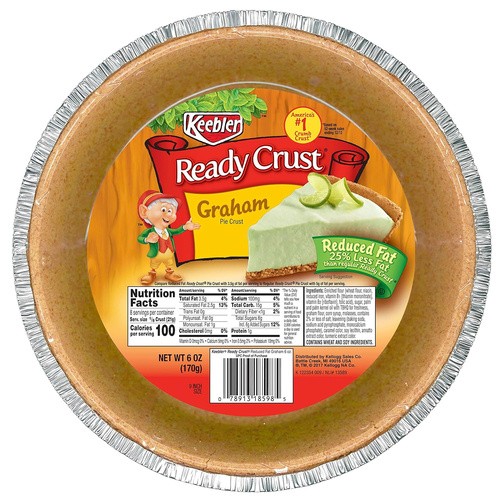 KEEBLER GRAHAM READY CRUST 9