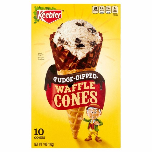 KEEBLER WAFFLE CONES 7 OZ
