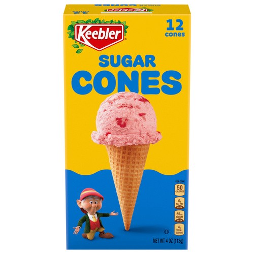 KEEBLER SUGAR CONES 5.3 OZ