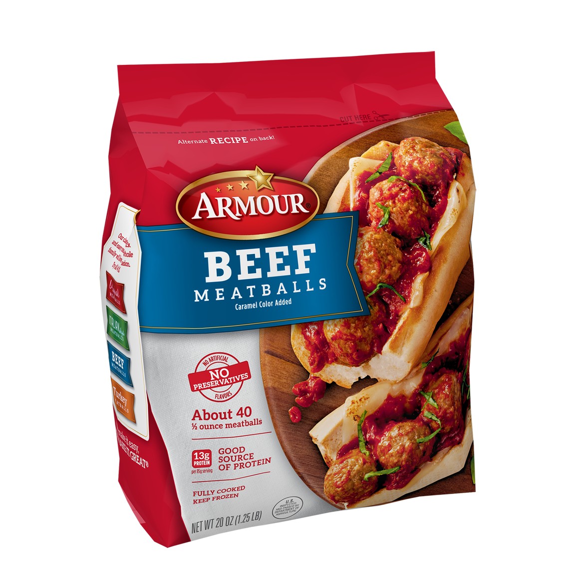 ARMOUR BEEF MEATBALLS 11 OZ
