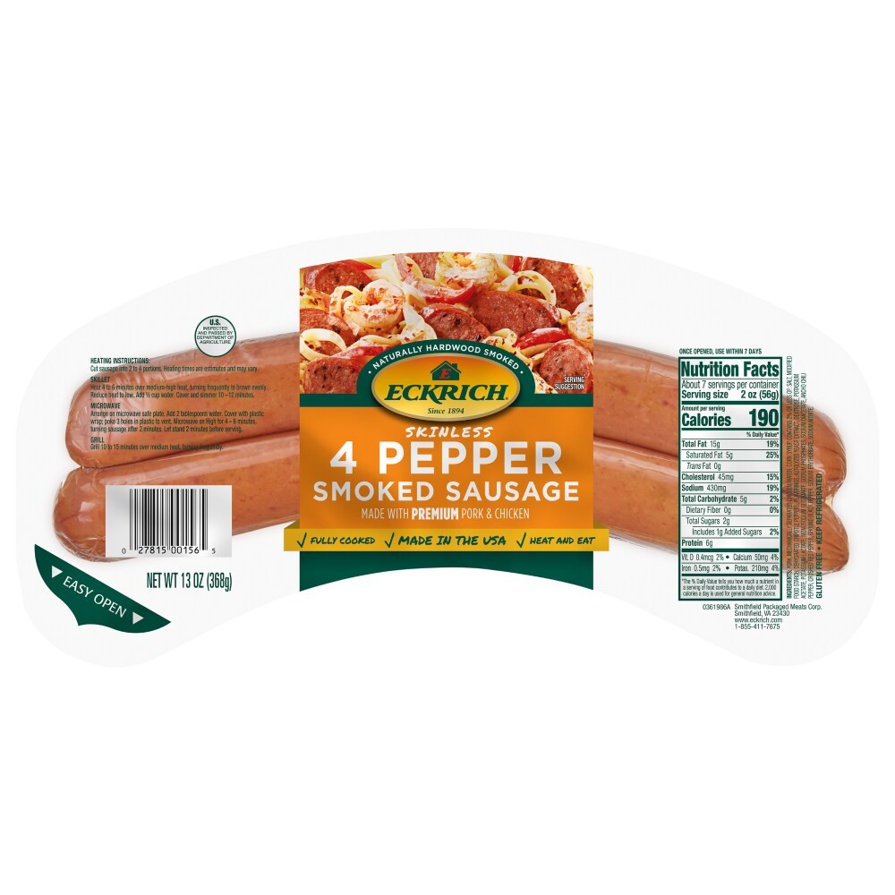 EKRICH SMKD SGE SKNLS PEPPER             1 OZ