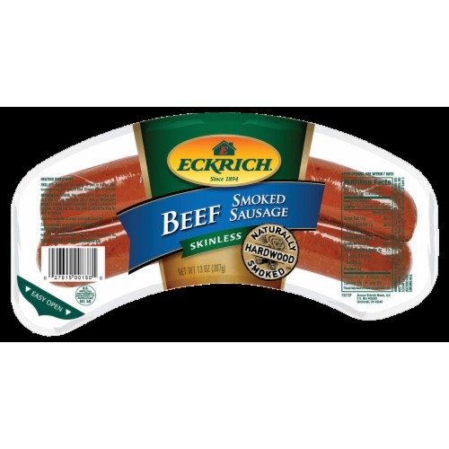 ECKRICH SMOKED SAUSAGE 13 OZ