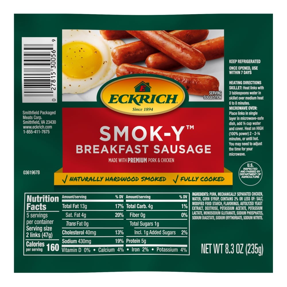 ECK MEAT SMO                             1 OZ