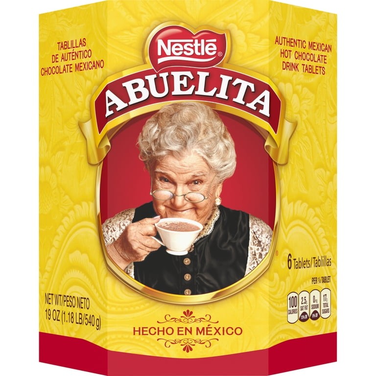 NESTLE ABUELITA MEXICAN HOT CHOCOLATE 6 TABLETS 1.19 Lbs