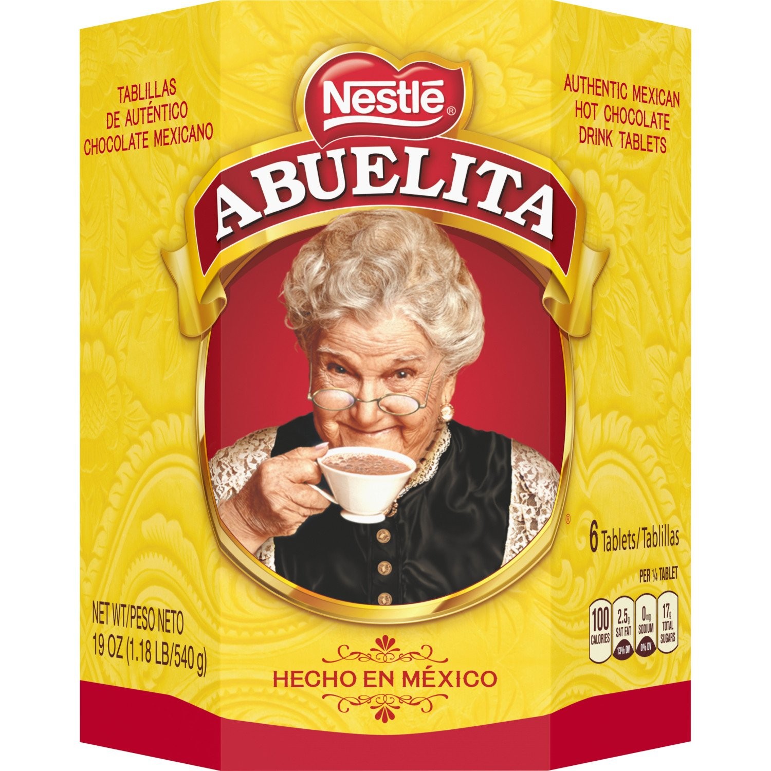 Nestle Abuelita Mexican Hot Chocolate Tablets 19 OZ