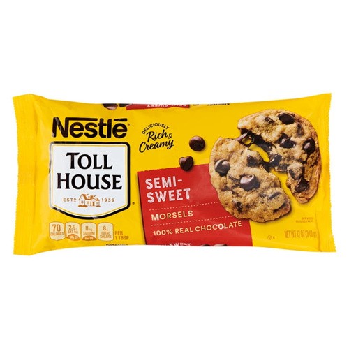 NESTLE SEMI SWEET MORSELS 12 OZ