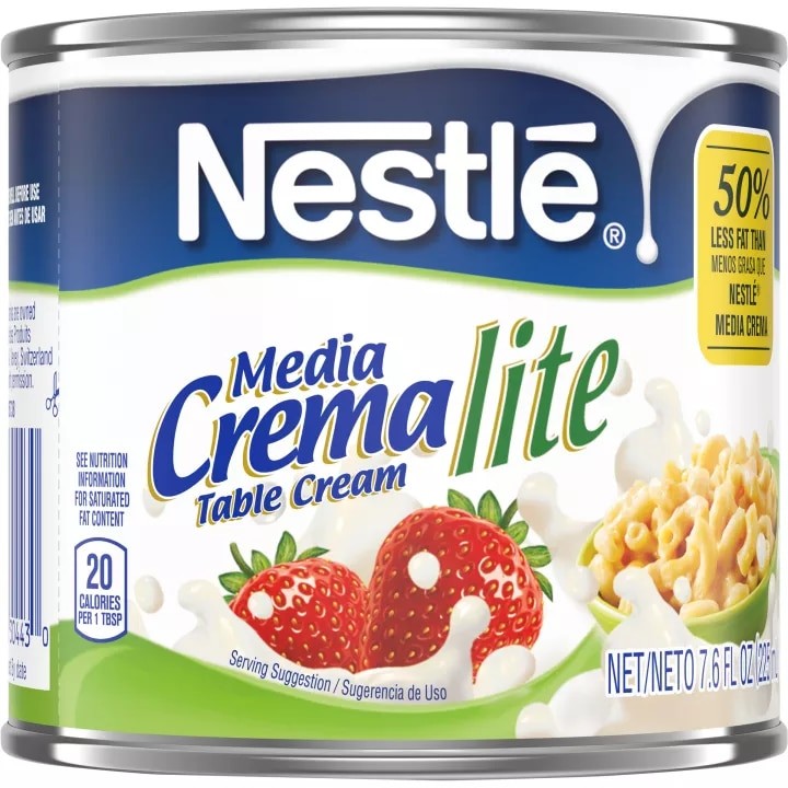NESTLE MEDIA CREMA LITE LIGERA 7.6 OZ