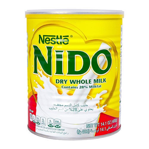 NESTLE NIDO DRY WHOLE MILK 400 GM