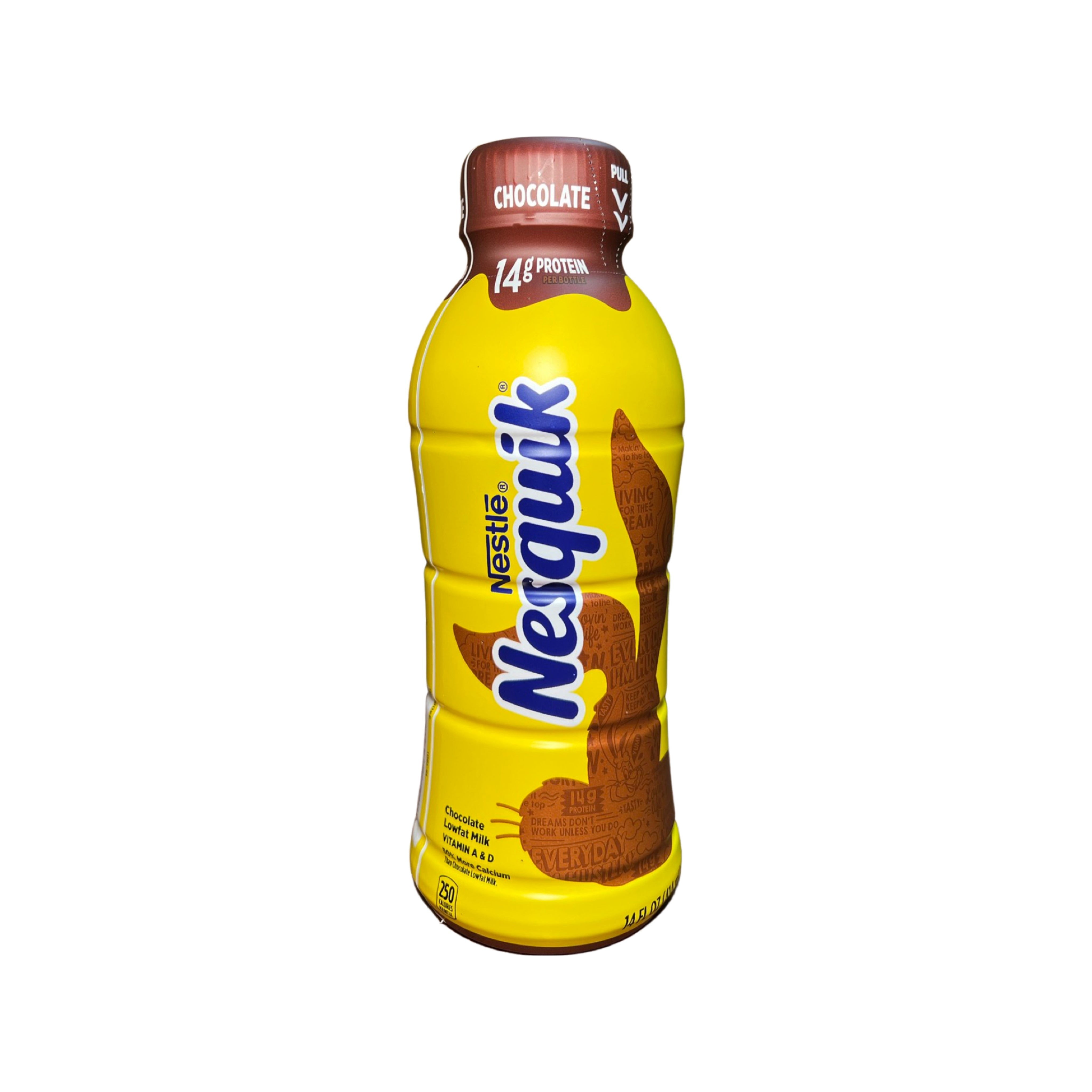 NESTLE NESQUIK CHOCOLATE MILK 14 OZ