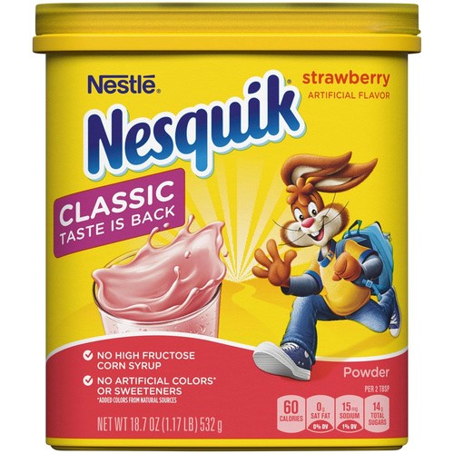 Nestle Nesquik Strawberry 18.7 OZ