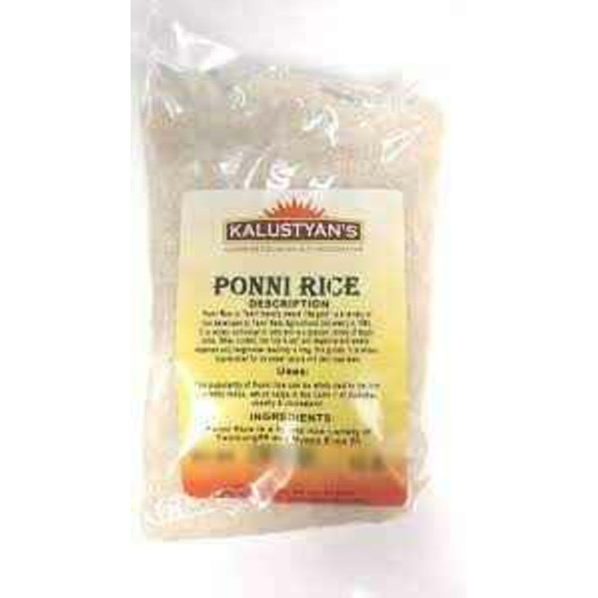 KALUSTYANS PONNI RICE 4 Lbs