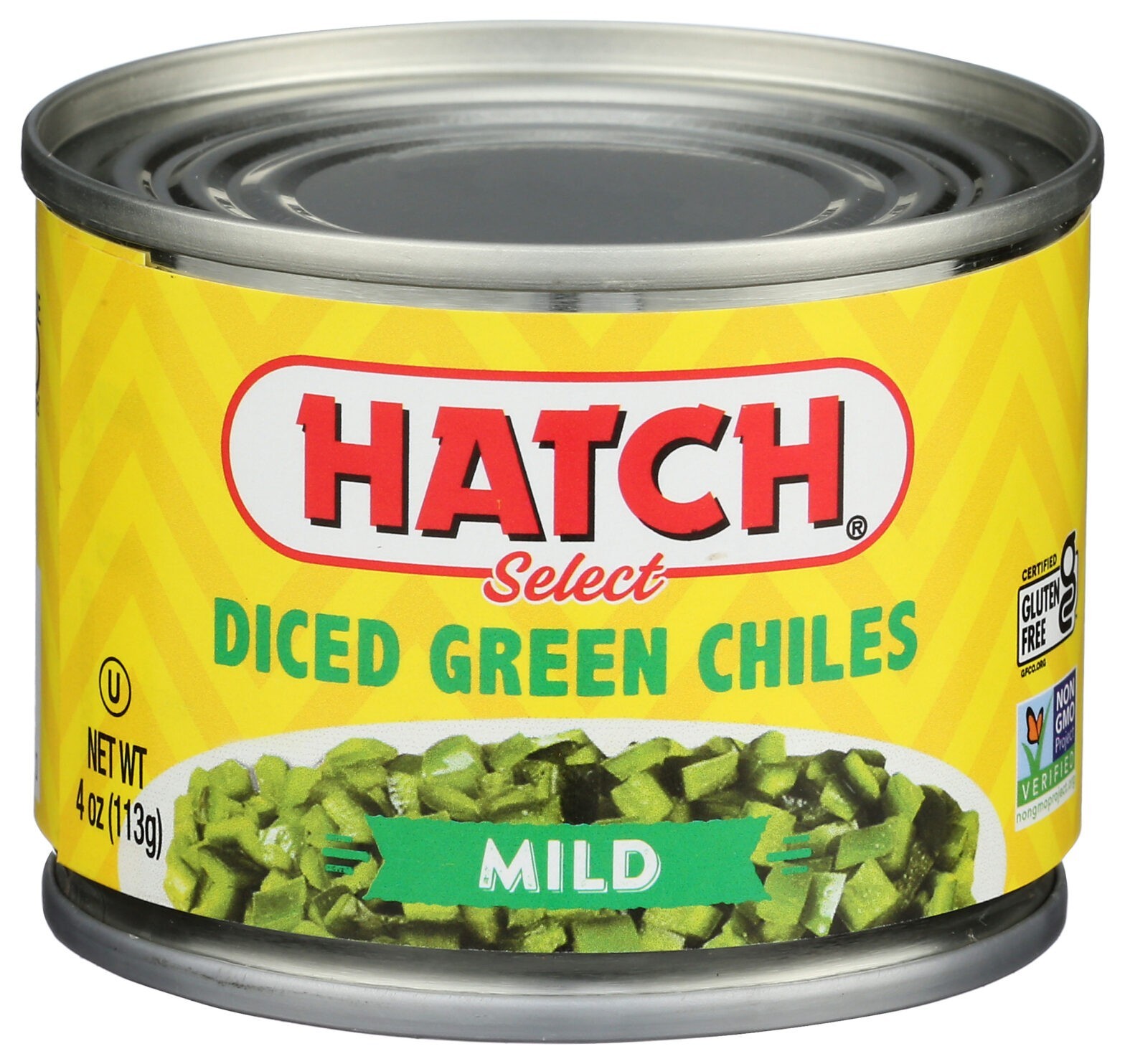 HATCH DICED GREEN CHILIS 0.25 Lbs