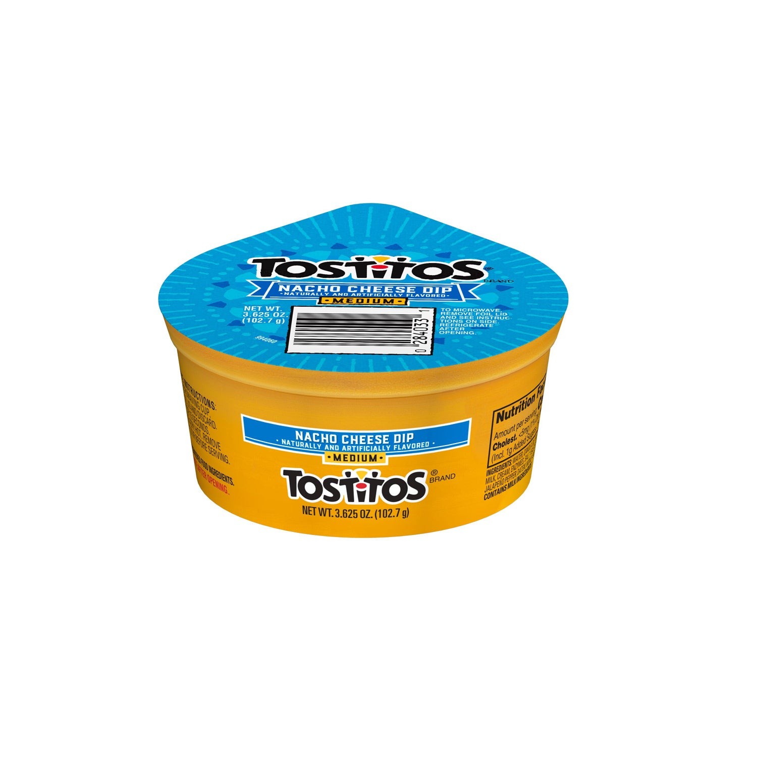 TOSTITOS NACHO CHEESE DIP 102.7 GM