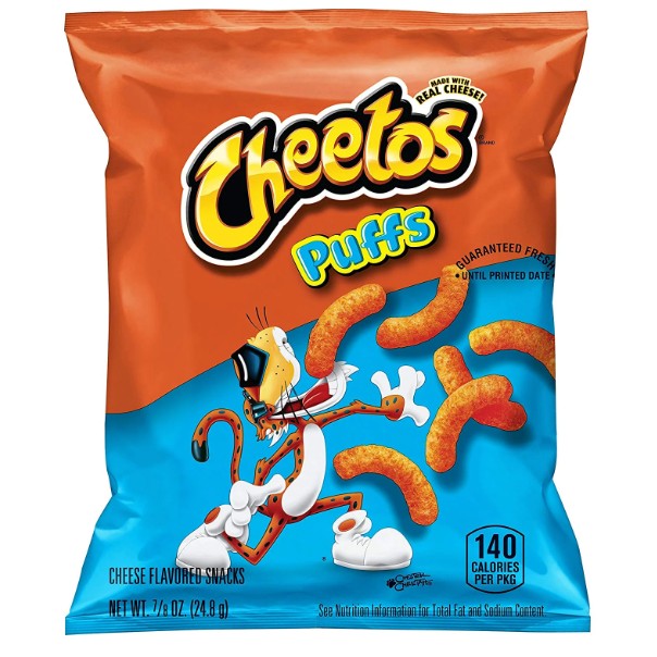 Puffs Cheese Flavored Snacks  24.8 GM