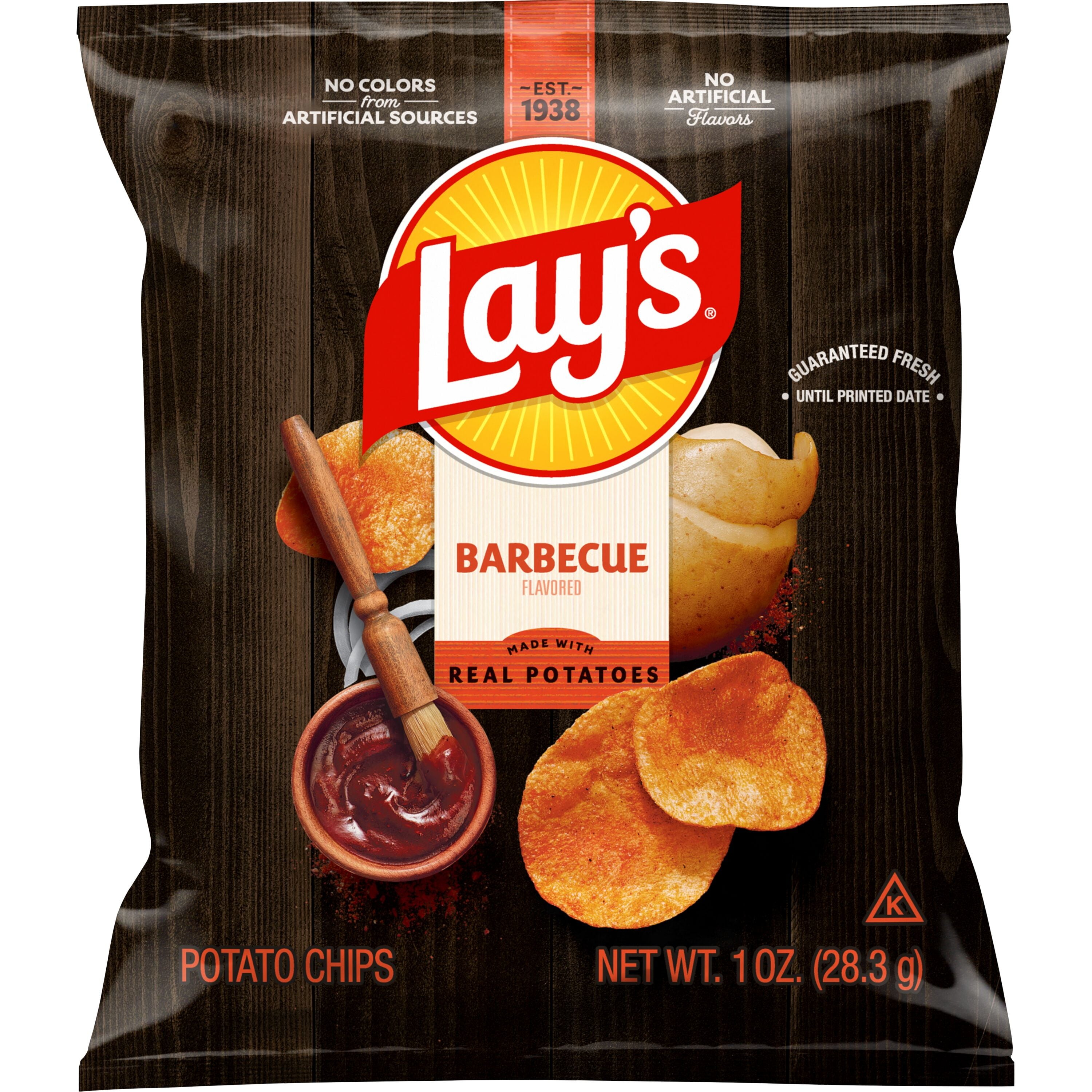 Lays Bbq 1 Oz