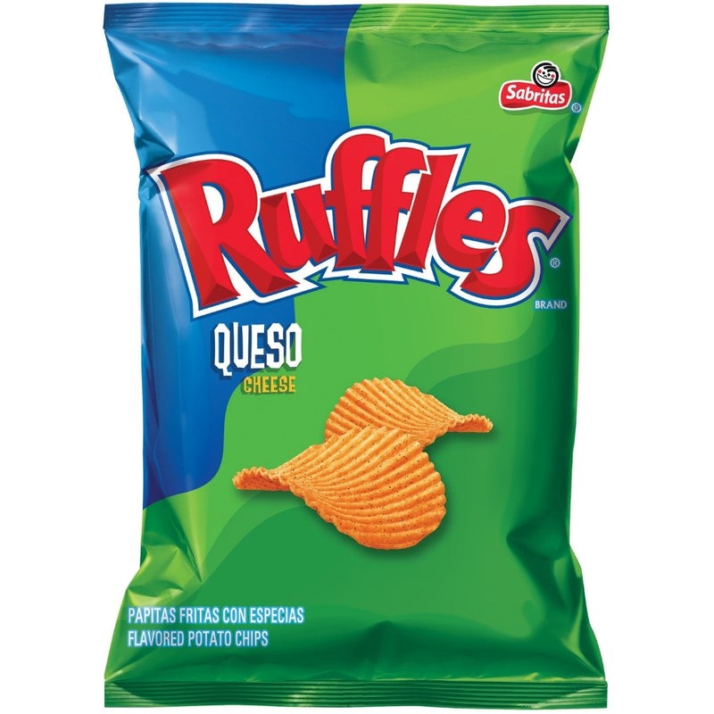 RUFFLES QUESO CHEESE POTATO CHIPS 184.2 GM