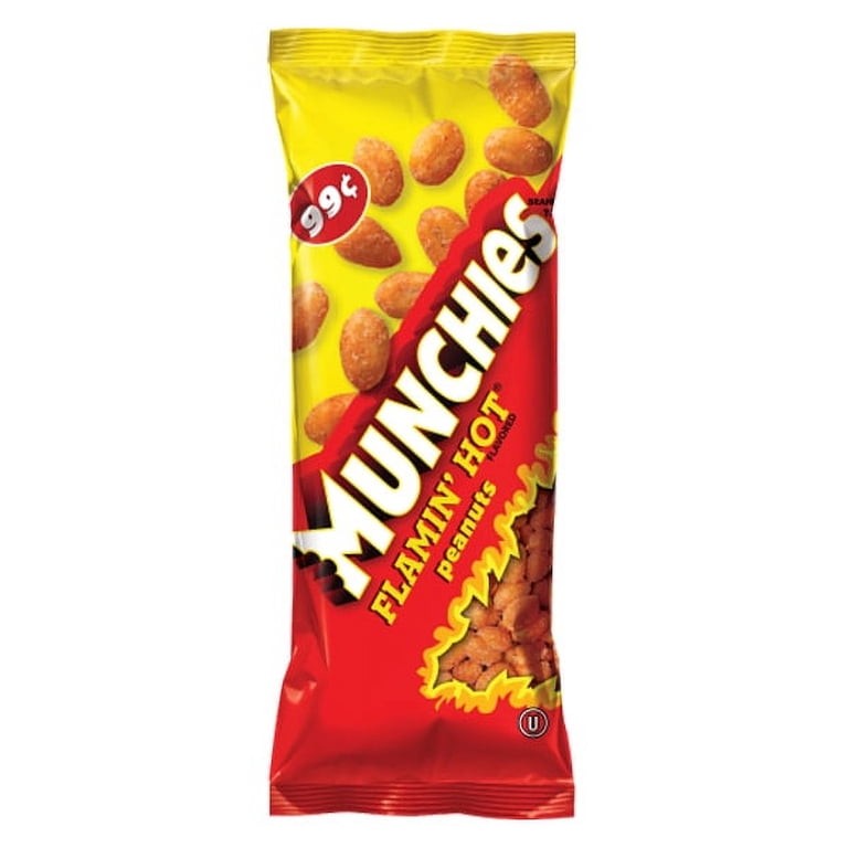 MUNCHIES FLAMIN HOT PEANUTS 46 GM