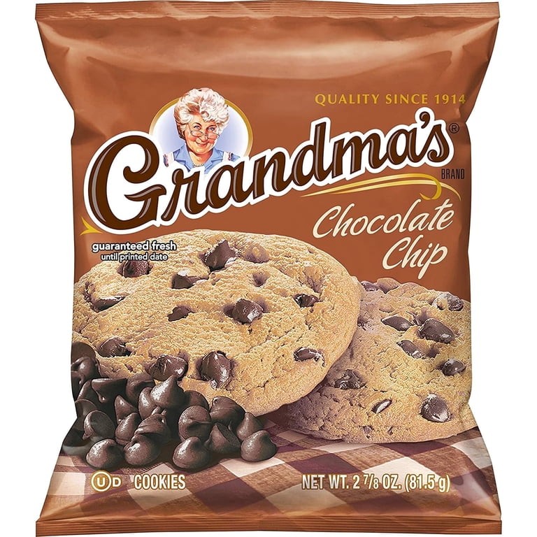 GRANDMAS CHOCOLATE CHIP COOKIES 81.5 GM