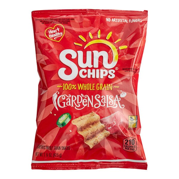 SunChips Garden Salsa Flavored Whole Grain Snacks 42.5 GM