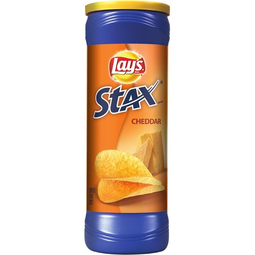 LAYS STAX CHEDDAR 5.5 OZ