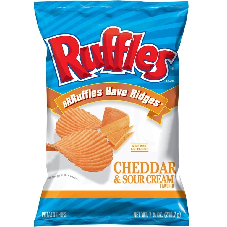 RUFFLES CHEDDAR N SOUR CREAM 17.7 GM