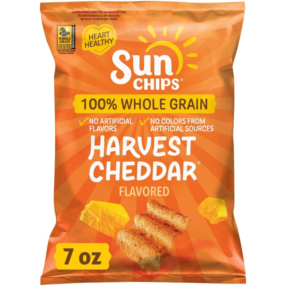 SUN CHIPSHARVEST CHEDDAR 7 OZ
