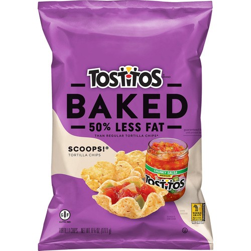 BAKED TOSTITOS SCOOPS 6.25 OZ