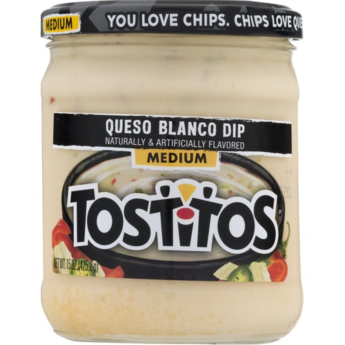 Tostito Queso Blanco 15 OZ