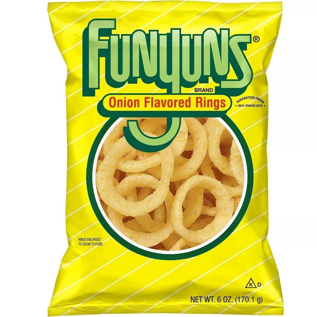 FUNYUNS REGULAR ONION FLAVOR RINGS 6 OZ