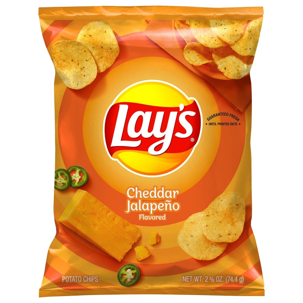 LAYS CHEDDAR JALAPENO 74.4 GM