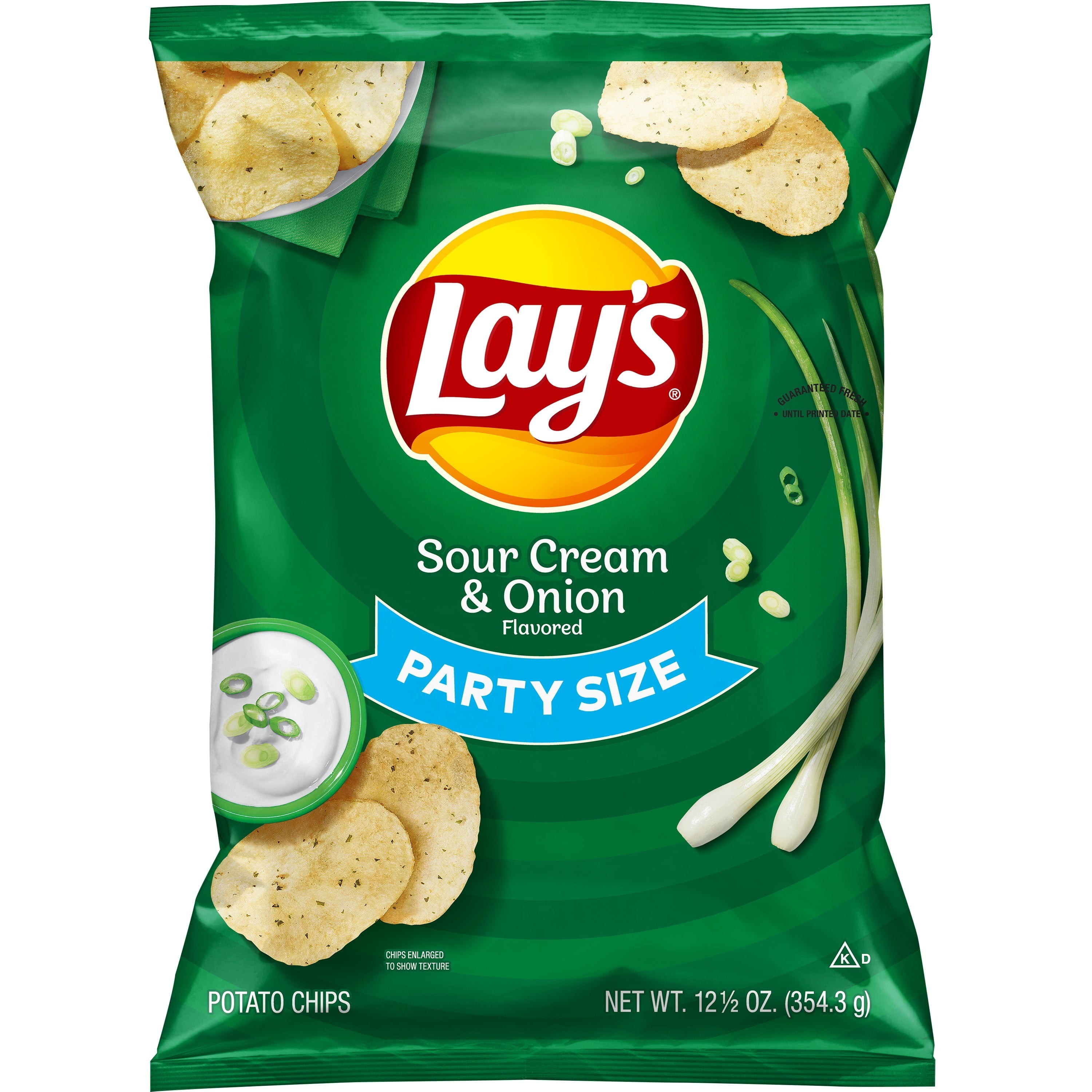 LAY'S SOUR CREAM & ONION 12 OZ