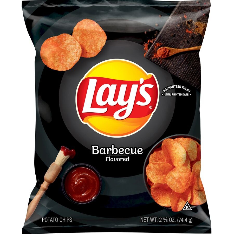 LAYS BARBECUE FLAVORED 74.4 GM