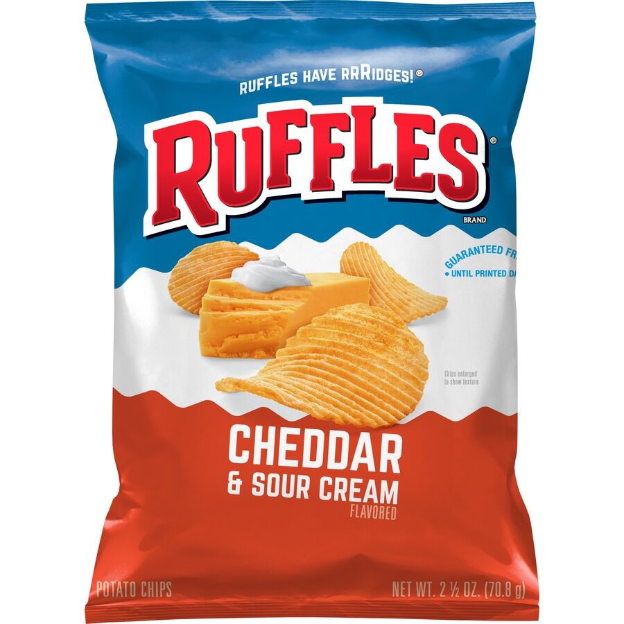 RUFFLES CHEDDAR & SOUR CREAM 70.8 GM