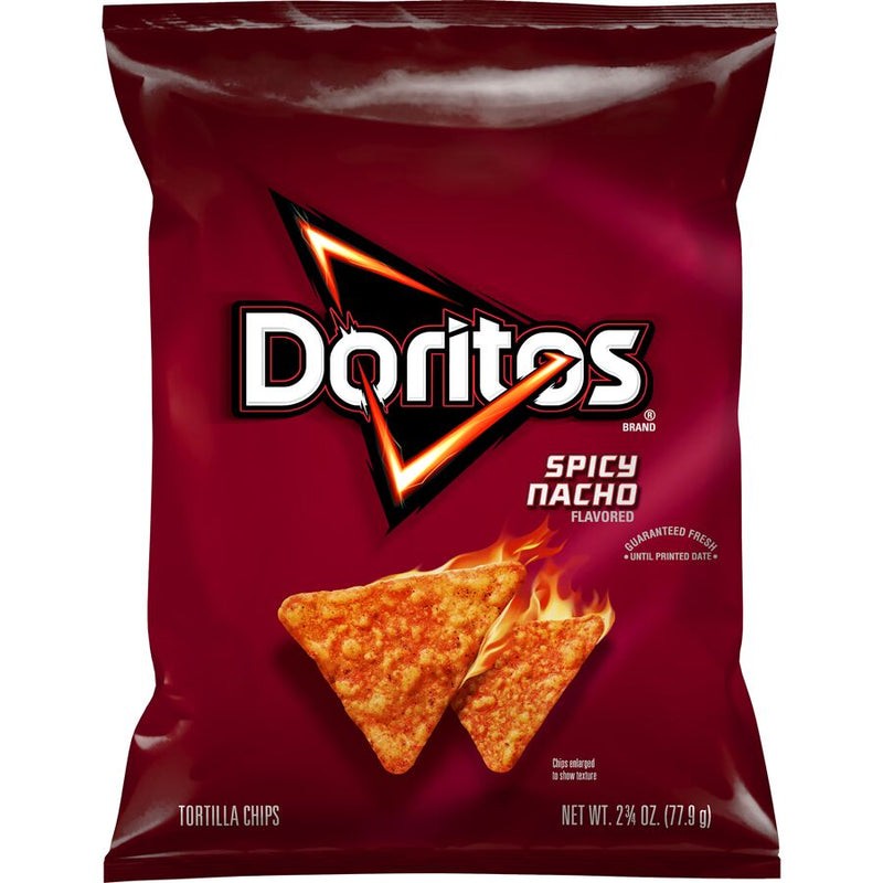 DORITOS SPICY NACHO 2.5 OZ