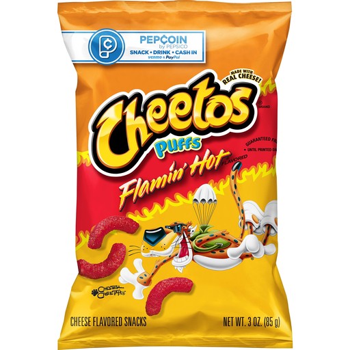 FRITO LAY FLAMIN HOT 3 OZ
