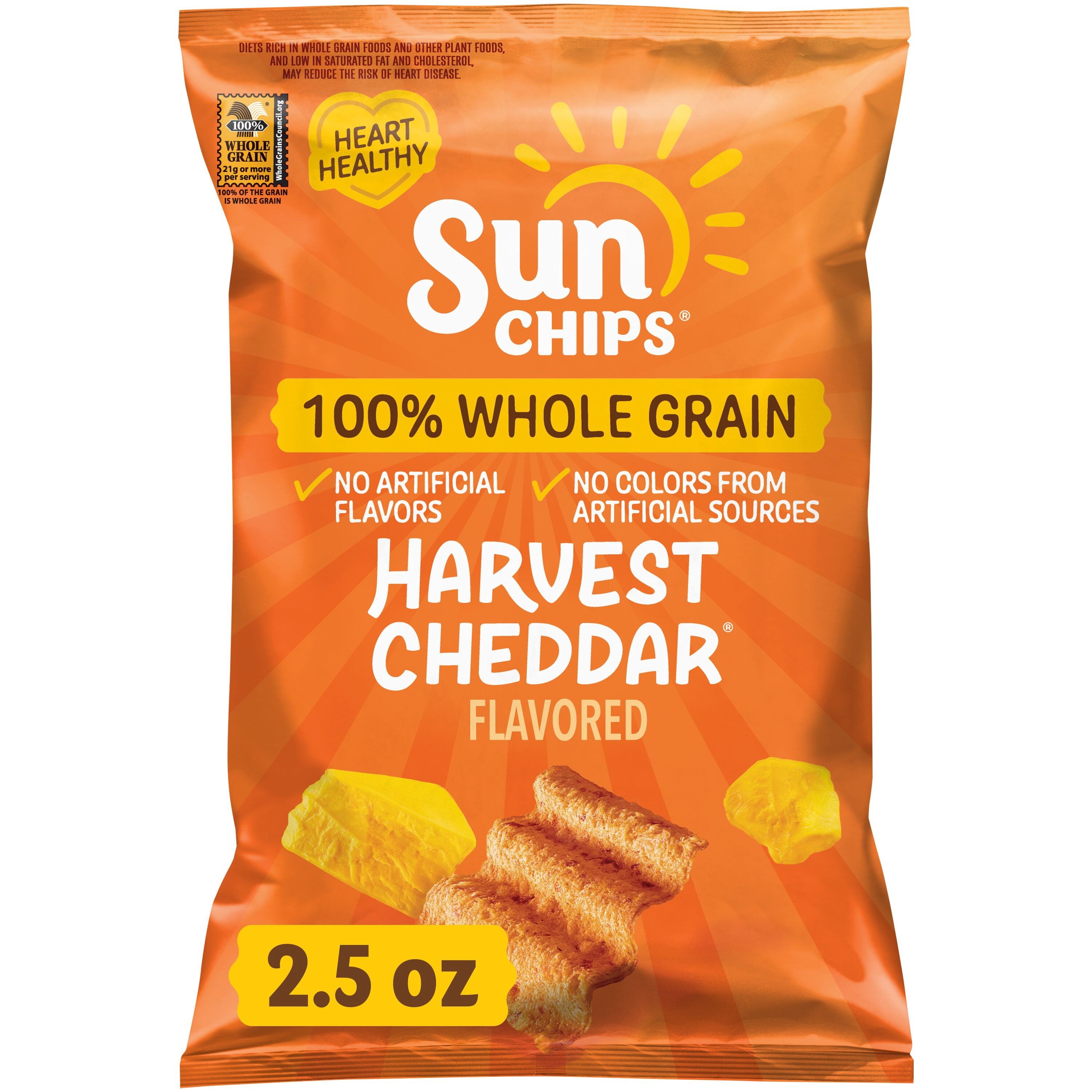 SUN CHIPS HARVEST CHEDDAR 77.9 GM