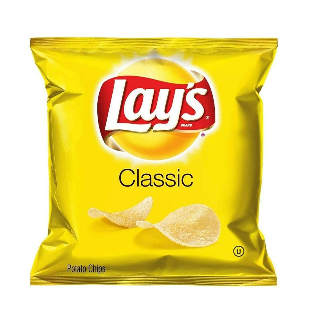 LAYS CLASSIC POTATO CHIPS REGULAR 77.9 GM