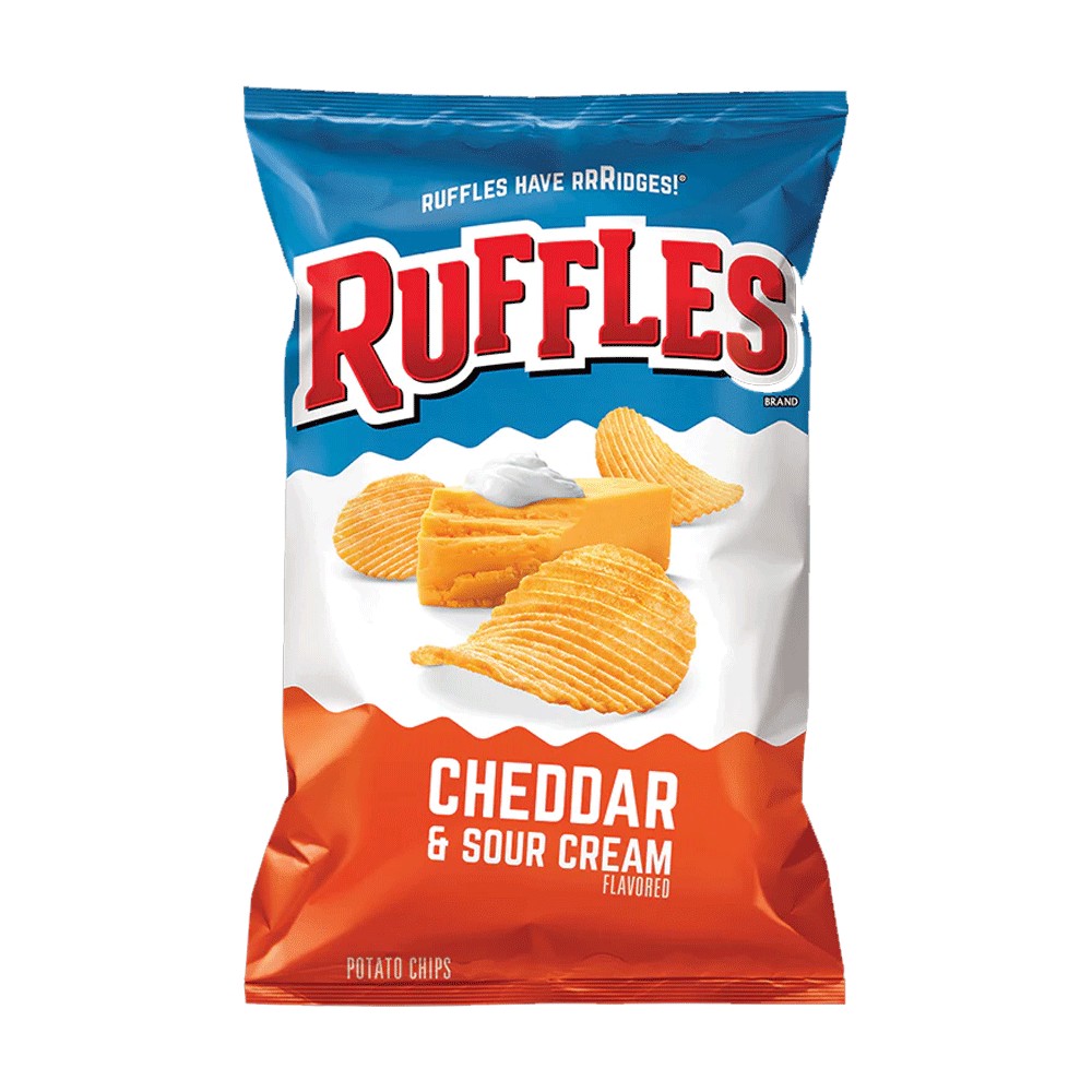 RUFFLES CHEDDAR & SOUR CREAM 1 PACK