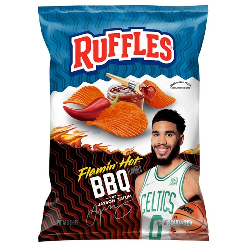 RUFFLES FLAMIN HOT BBQ                   7 OZ