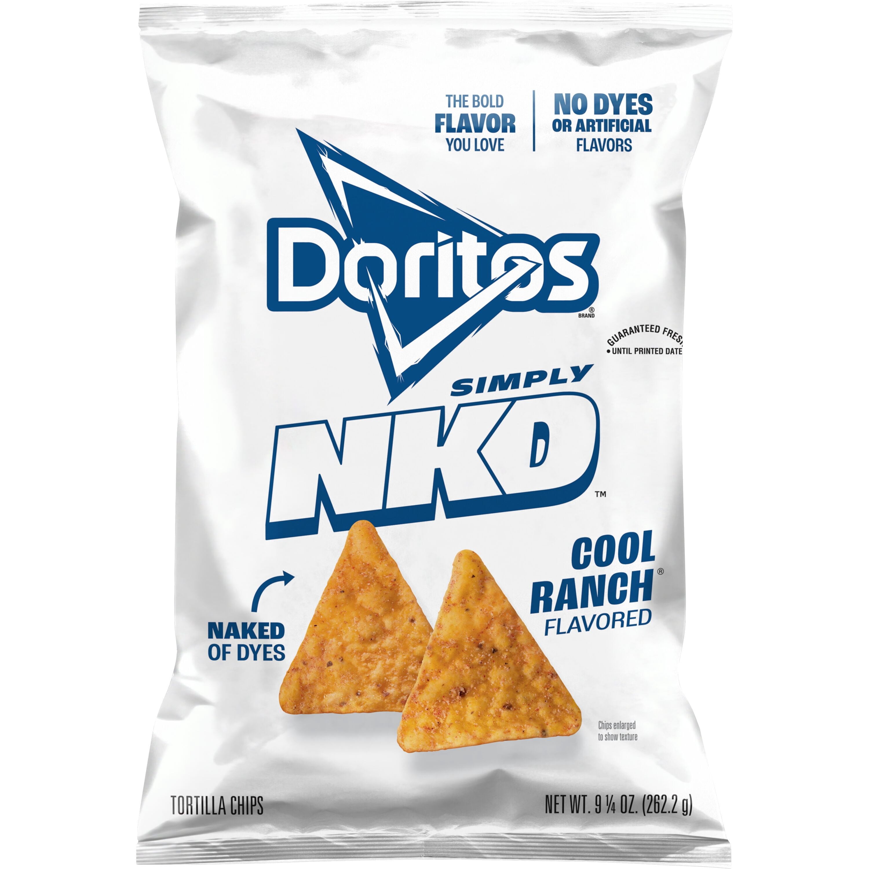 DORITOS COOL RANCH FLAV TORTILLA CHIPS 262.2 GM