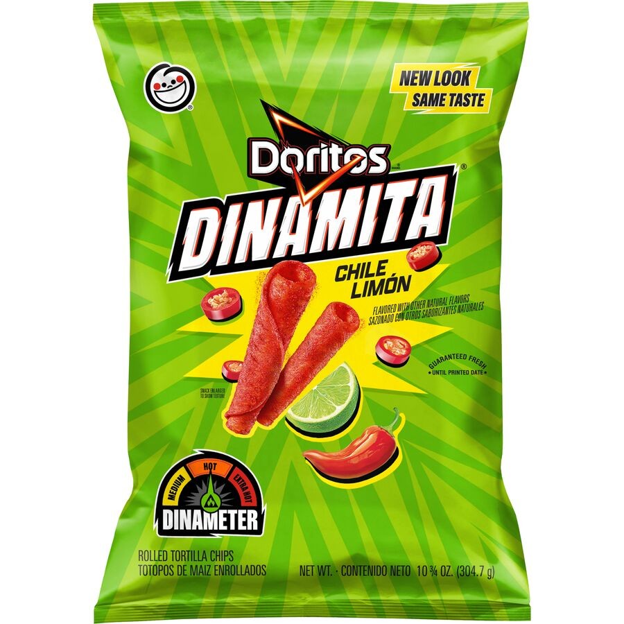 DORITOS DINAMITA CHILE LIMON ROLLED TORT 304.7 GM