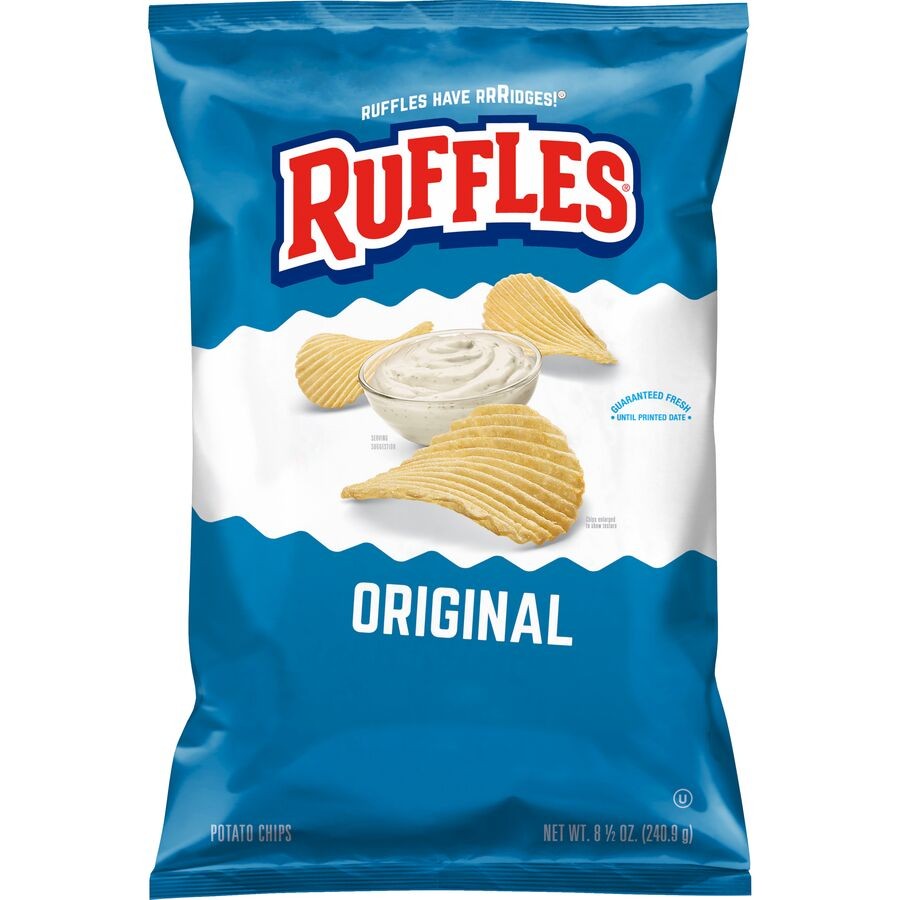 RUFFLES POTATO CHIPS ORIGINAL 240.9 GM