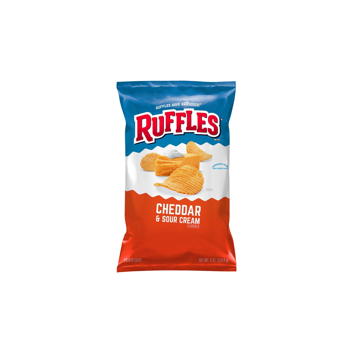 RUFFLES CHEDDAR & SOUR CREAM 226.8 GM