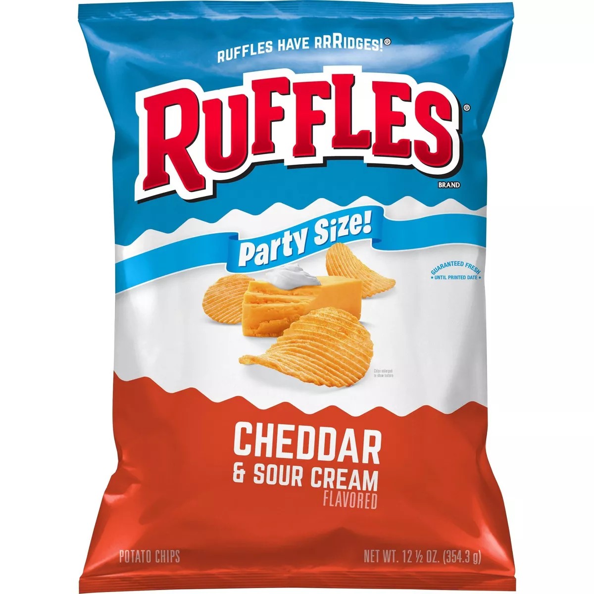 Ruffles Chdr & Sour Crm  12 Oz