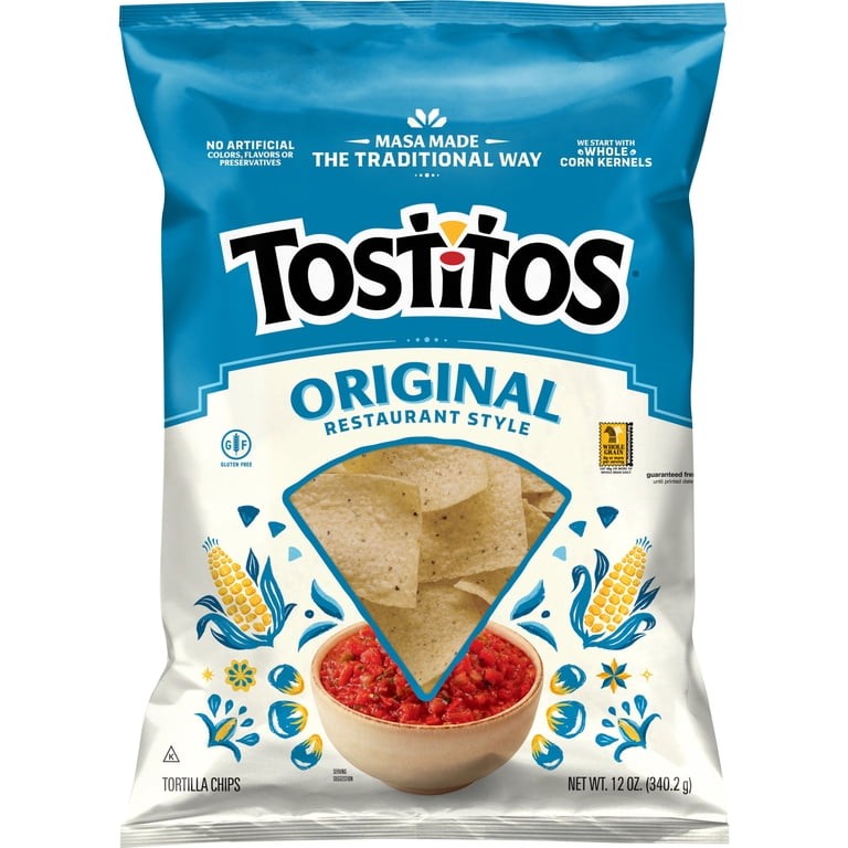 TOSTIDOS ORIGINAL RESAURANT STYLE 12 OZ