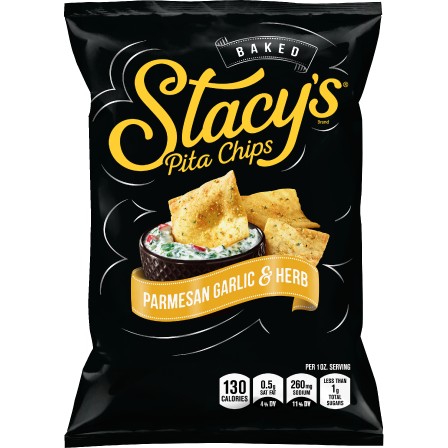 STACYS PITA CHIPS PARMESAN GARLIC 7.33 OZ